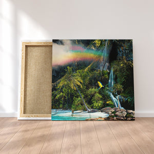 Follow the Rainbow [A3] - Thedopeart Canvas
