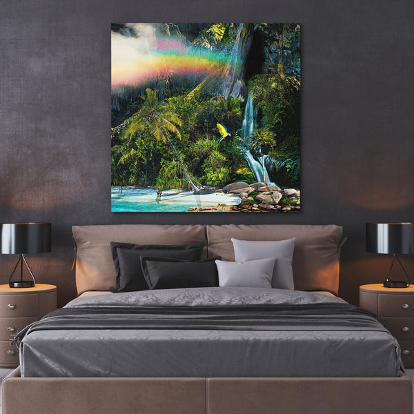 Follow the Rainbow [A3] - Thedopeart Canvas