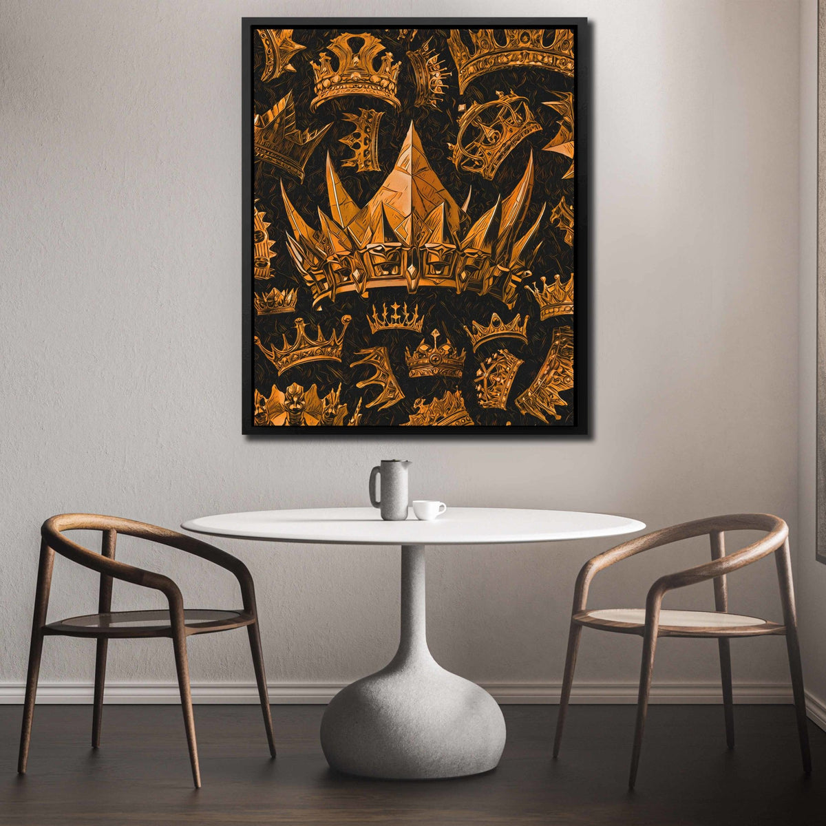 Gold Crowns - Thedopeart Canvas