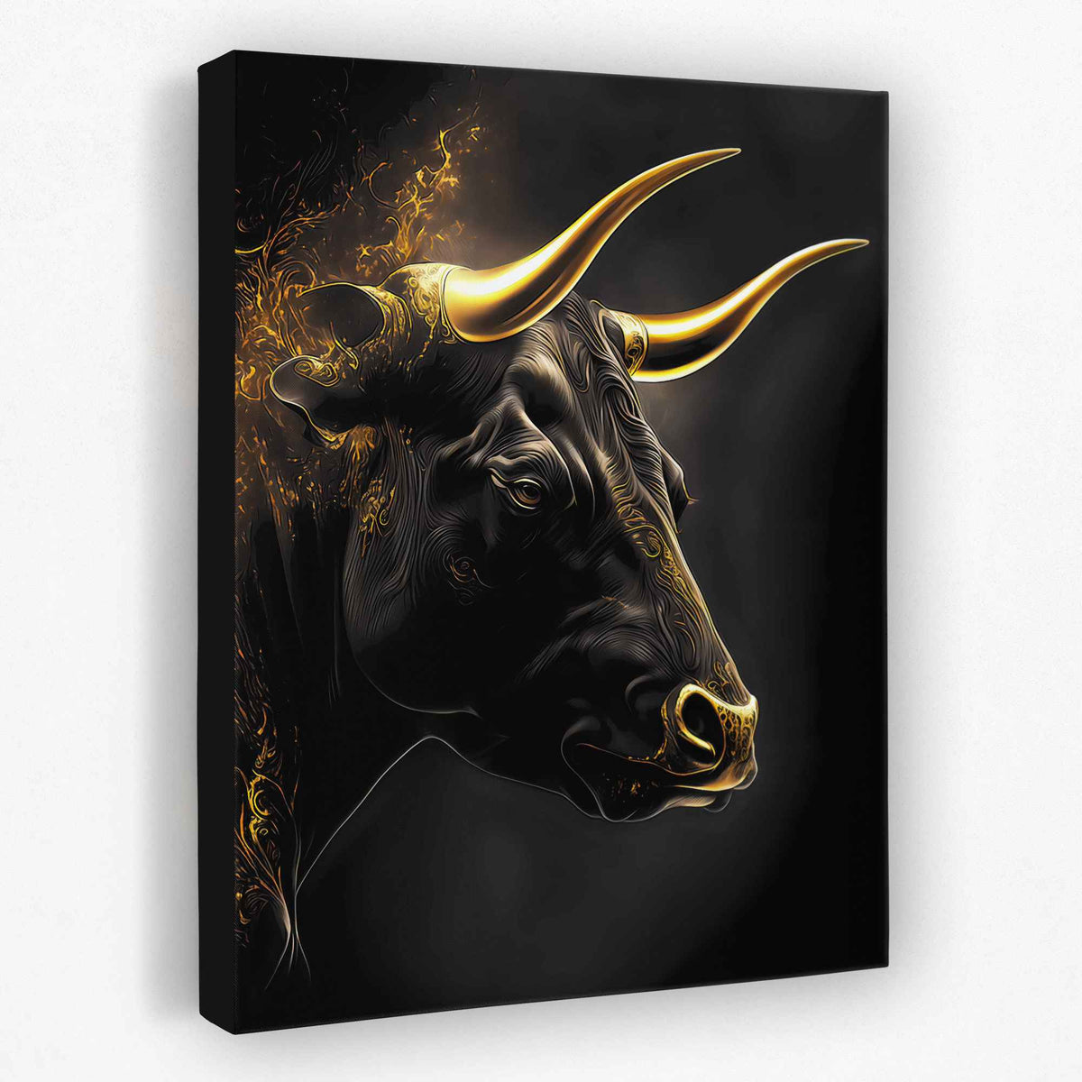 Golden Bull - Thedopeart