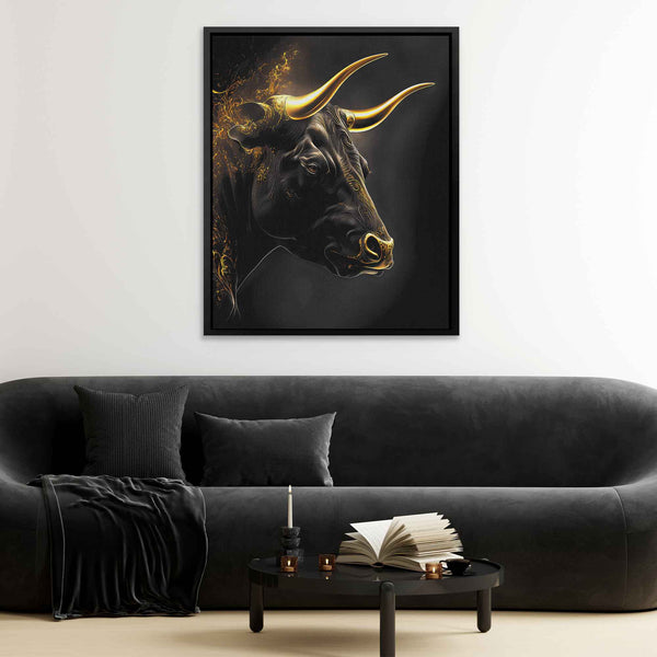 Golden Bull - Thedopeart
