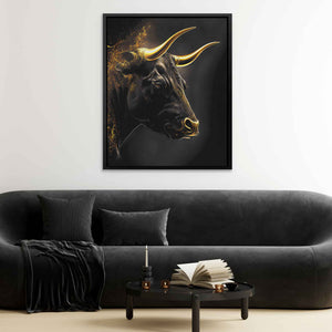 Golden Bull - Thedopeart