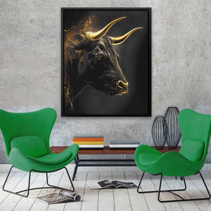 Golden Bull - Thedopeart
