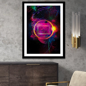 Golden Ring Semi-gloss Print - Thedopeart Prints