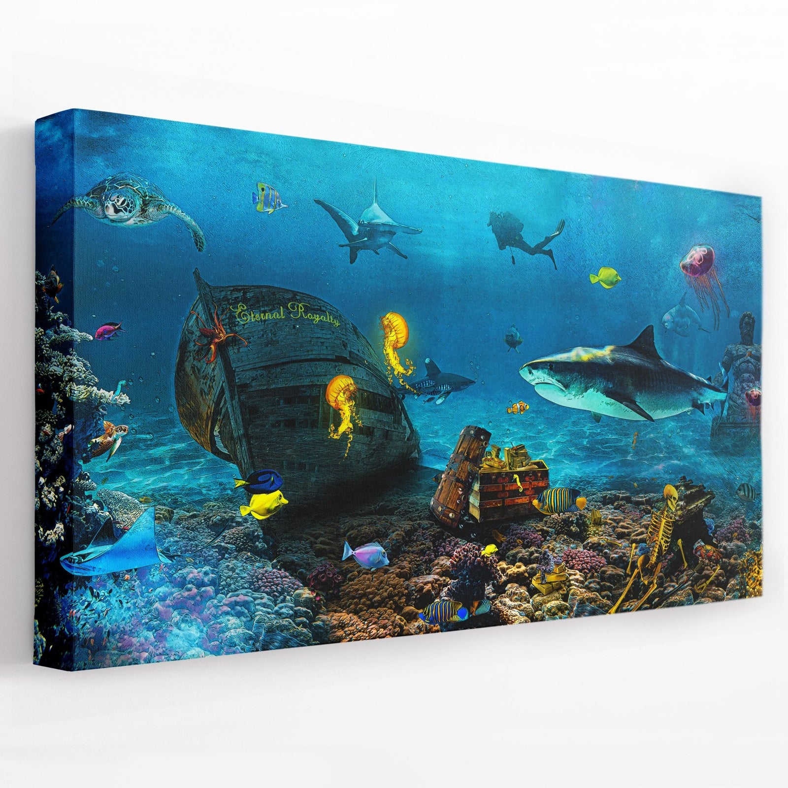 Guarded Treasure [Extended] - Thedopeart Canvas