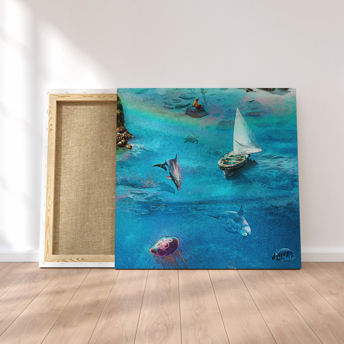 Isle of Azul [B3] - Thedopeart Canvas