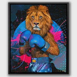 Let's Dance Boxer - Thedopeart Canvas