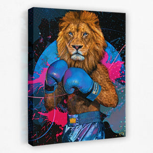 Let's Dance Boxer - Thedopeart Canvas