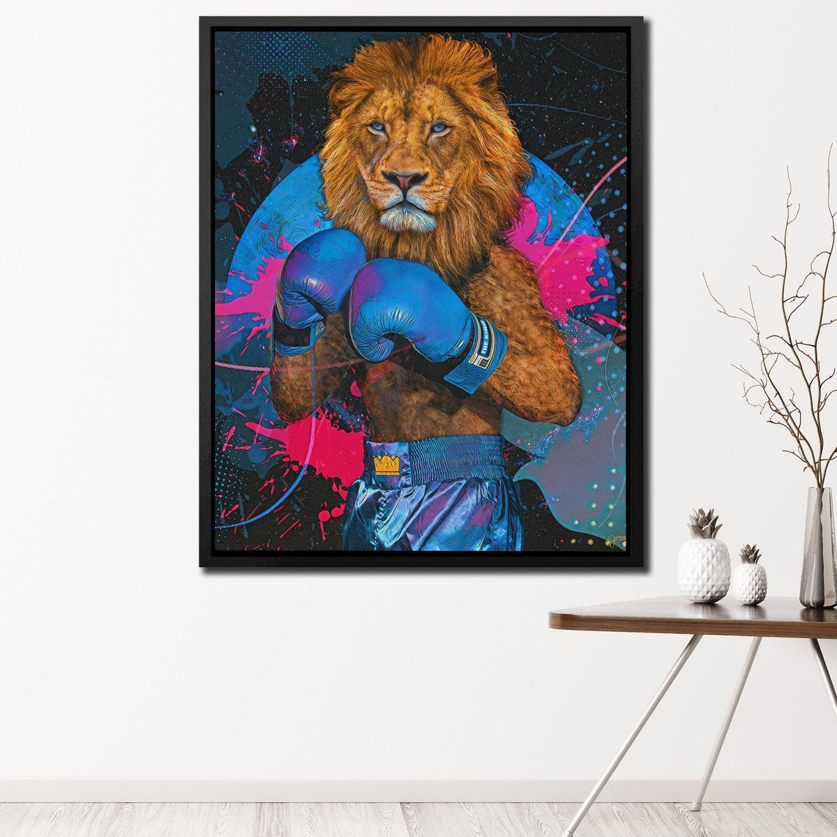 Let's Dance Boxer - Thedopeart Canvas