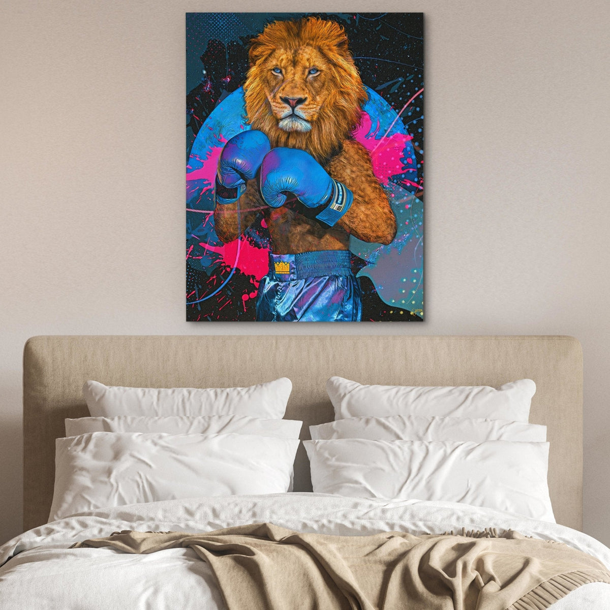 Let's Dance Boxer - Thedopeart Canvas