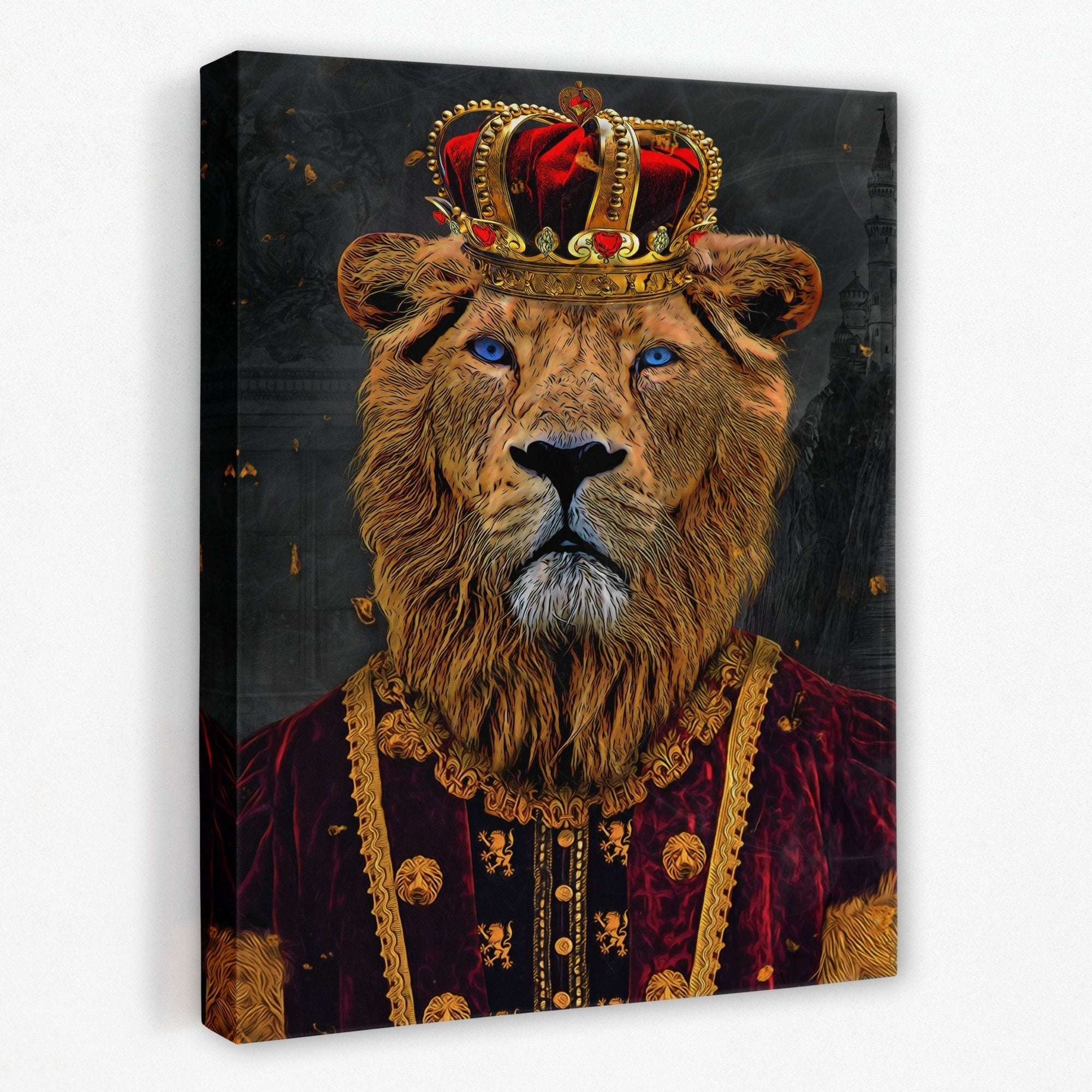 King of Lions - Thedopeart Canvas