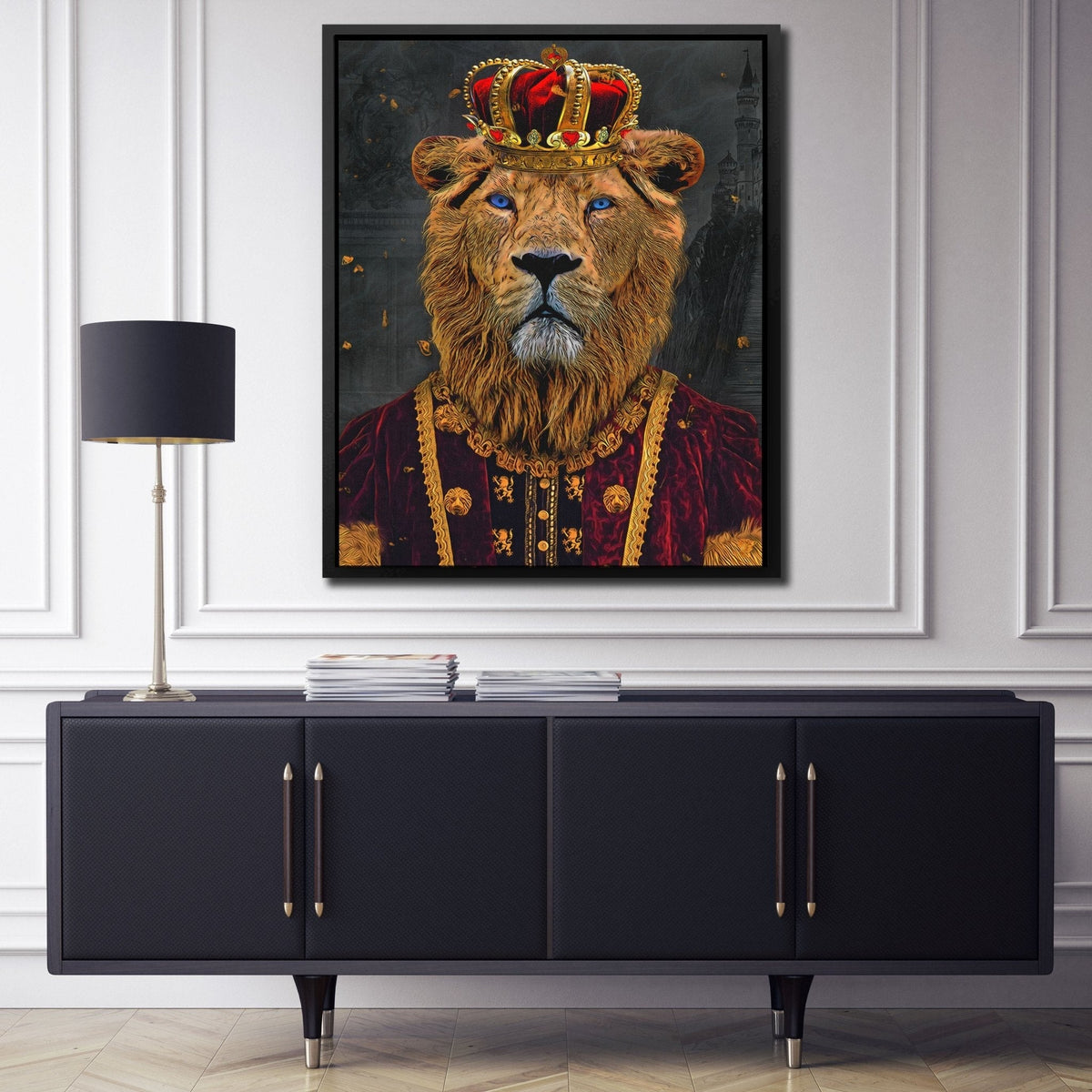 King of Lions - Thedopeart Canvas