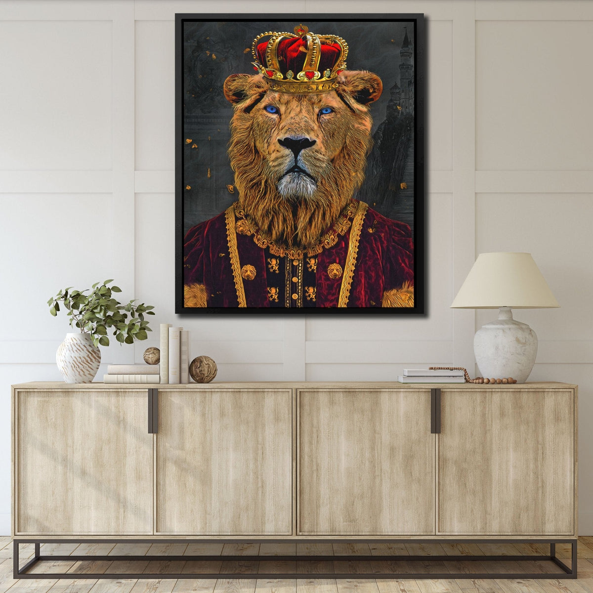 King of Lions - Thedopeart Canvas
