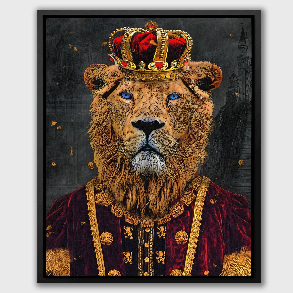 King of Lions - Thedopeart Canvas