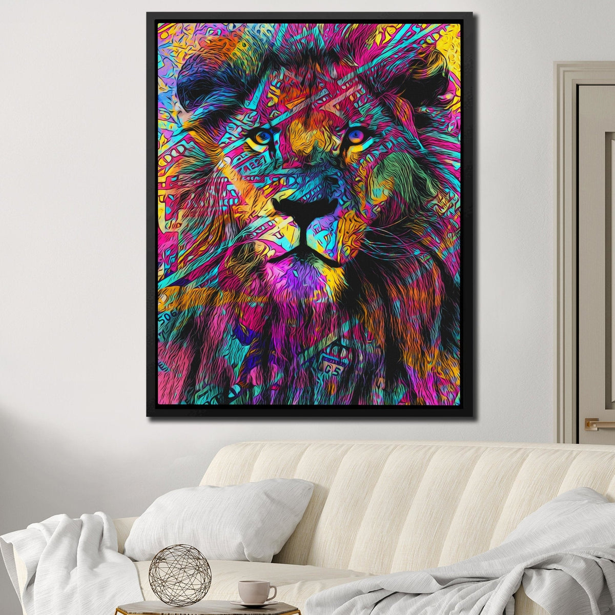 $Lion - Thedopeart Canvas