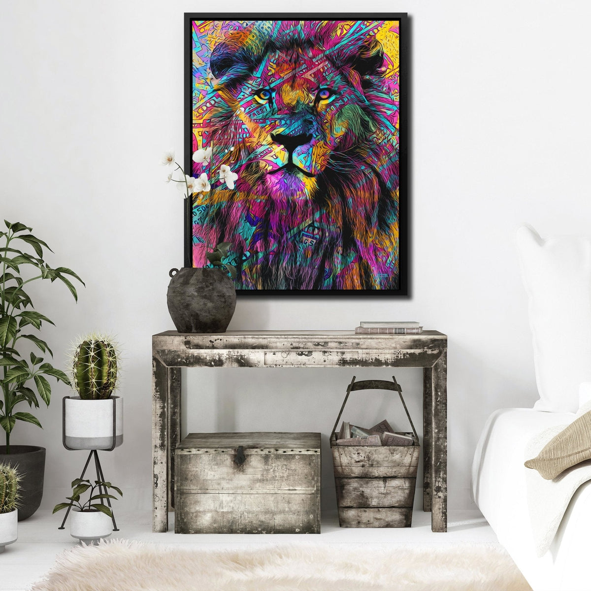 $Lion - Thedopeart Canvas