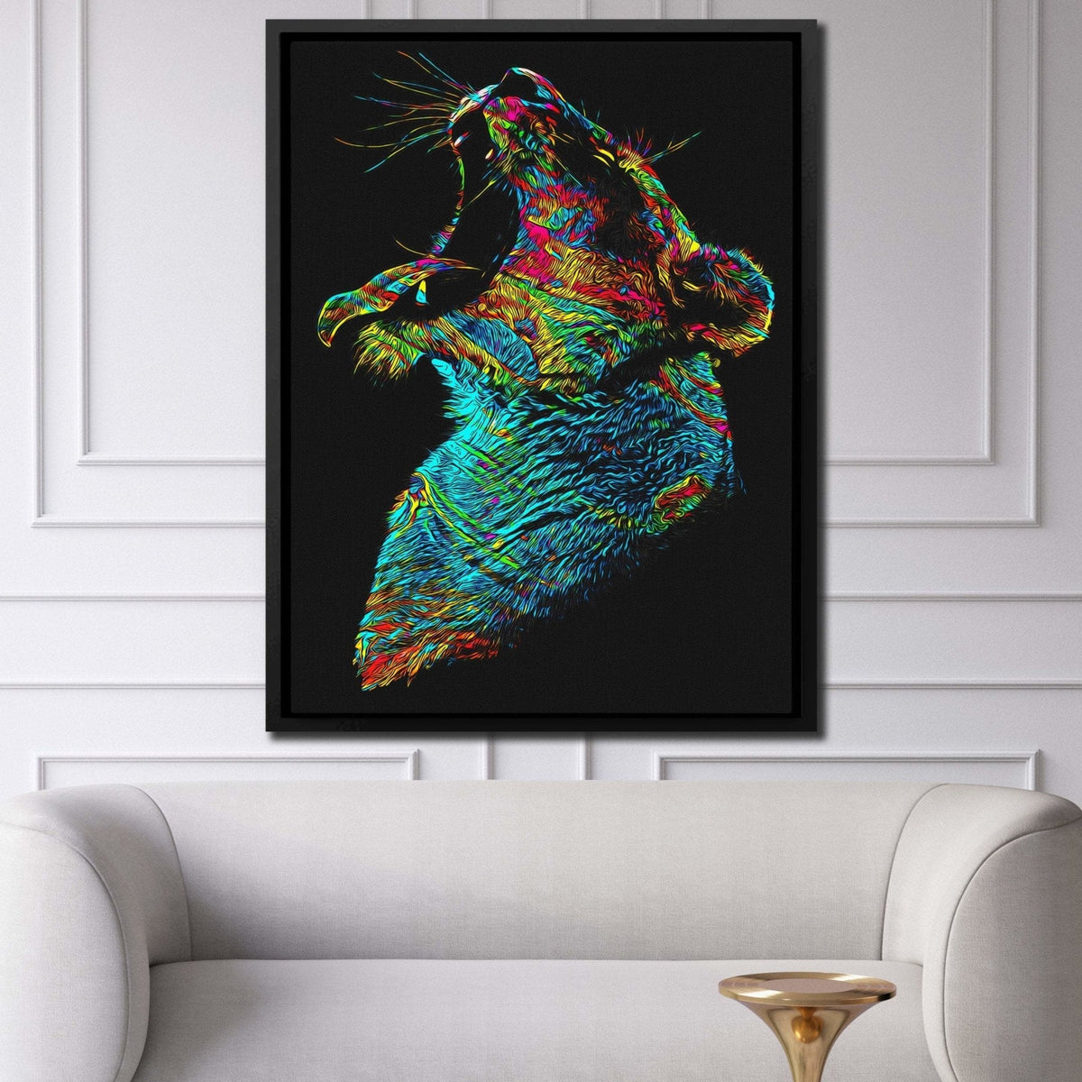 Lioness Awakening - Thedopeart Canvas