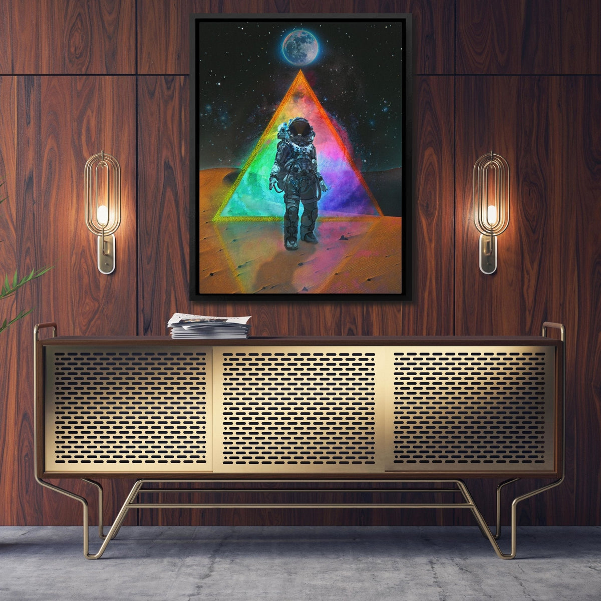 Man On Mars - Thedopeart Canvas