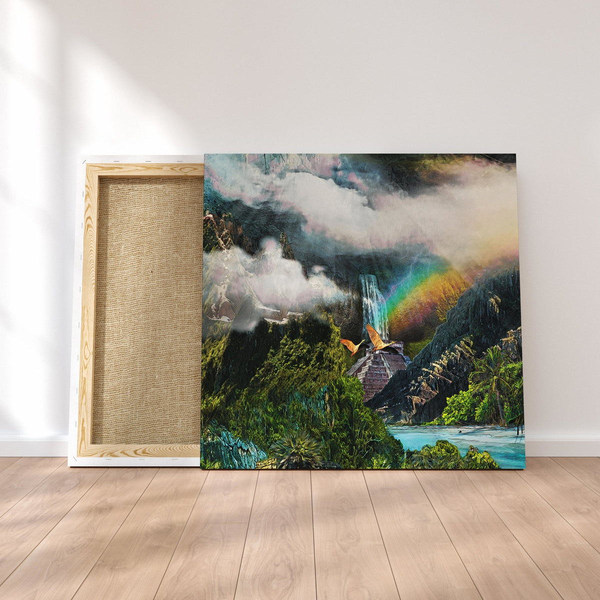 Mayan Temple [A2] - Thedopeart Canvas