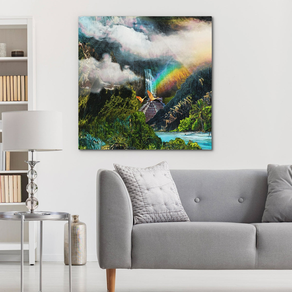 Mayan Temple [A2] - Thedopeart Canvas