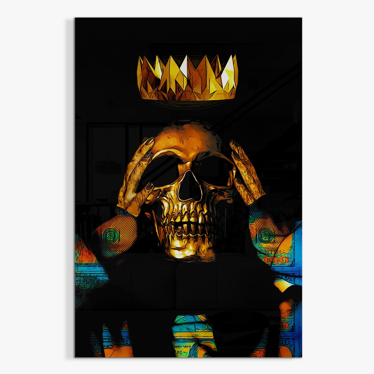 Midas Touch Acrylic Print - Thedopeart