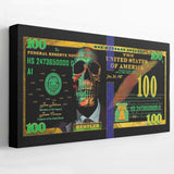 Money Skull - 100 Dollar Bill