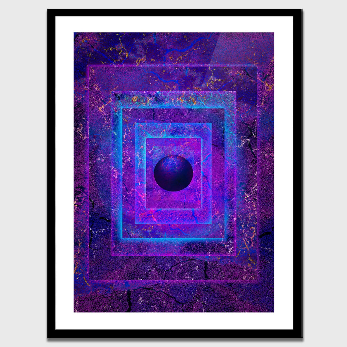 Mysterious Orb Semi-gloss Print - Thedopeart Prints