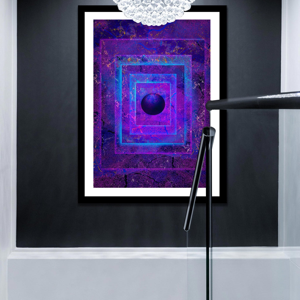 Mysterious Orb Semi-gloss Print - Thedopeart Prints