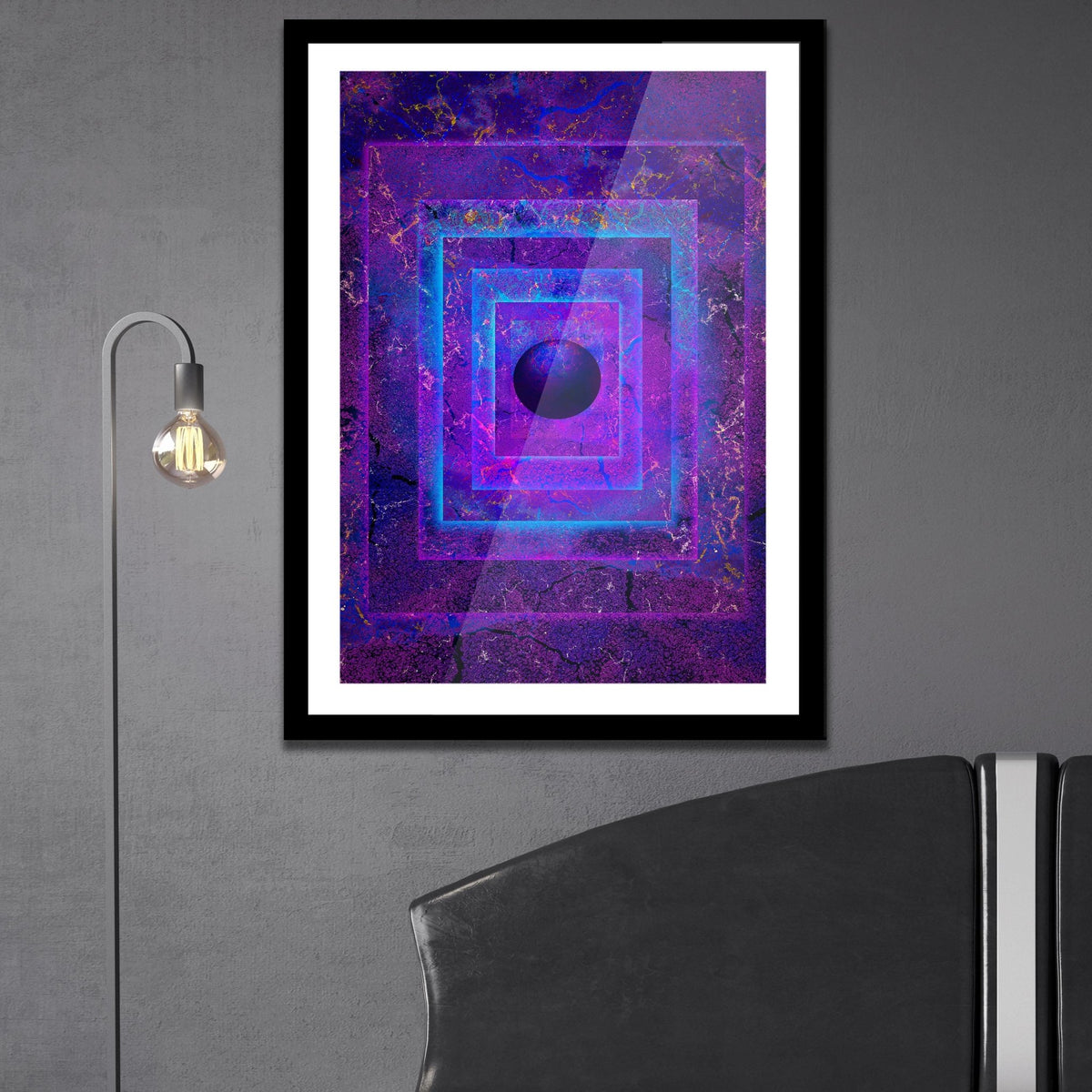 Mysterious Orb Semi-gloss Print - Thedopeart Prints