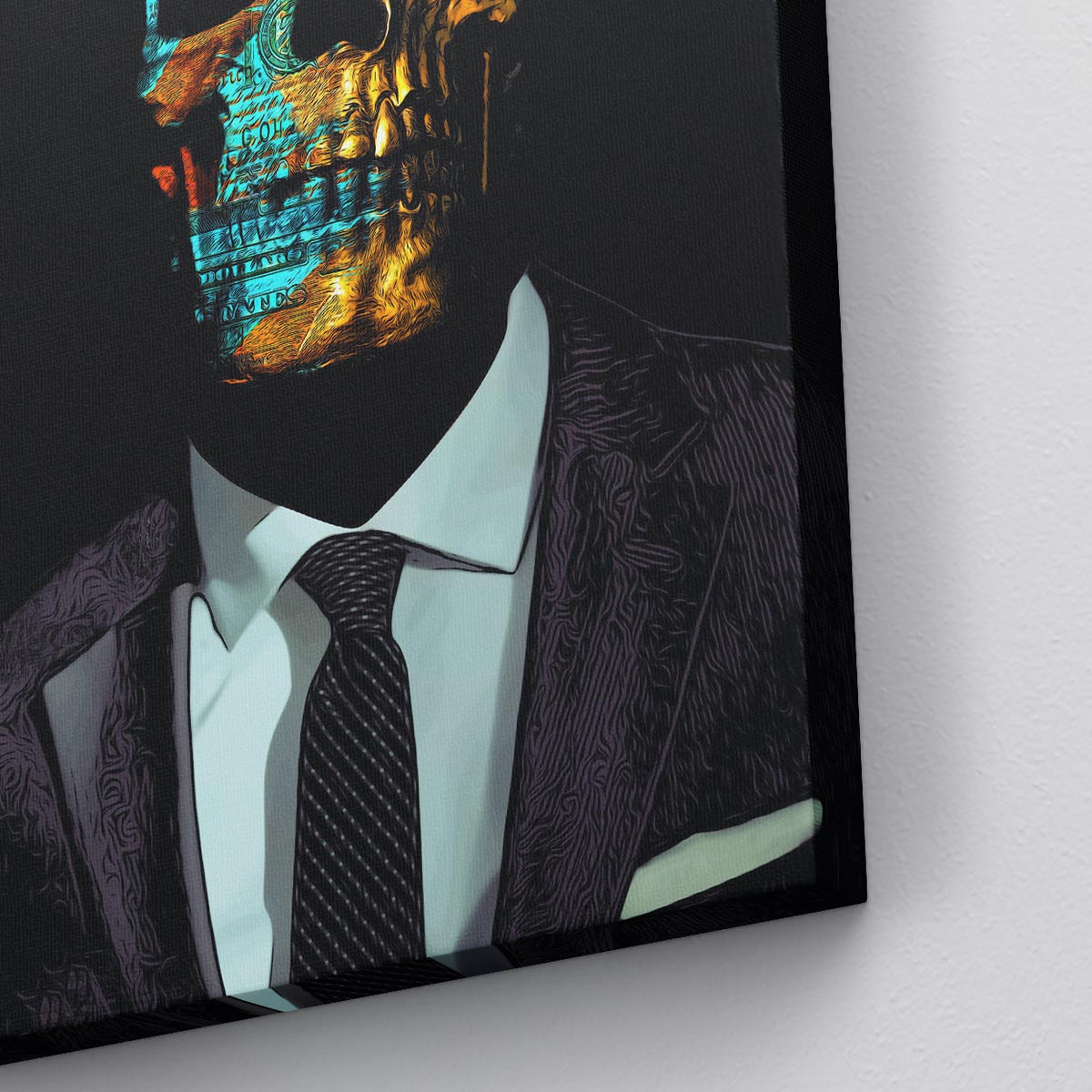 Never Stop Hustling - Thedopeart Canvas