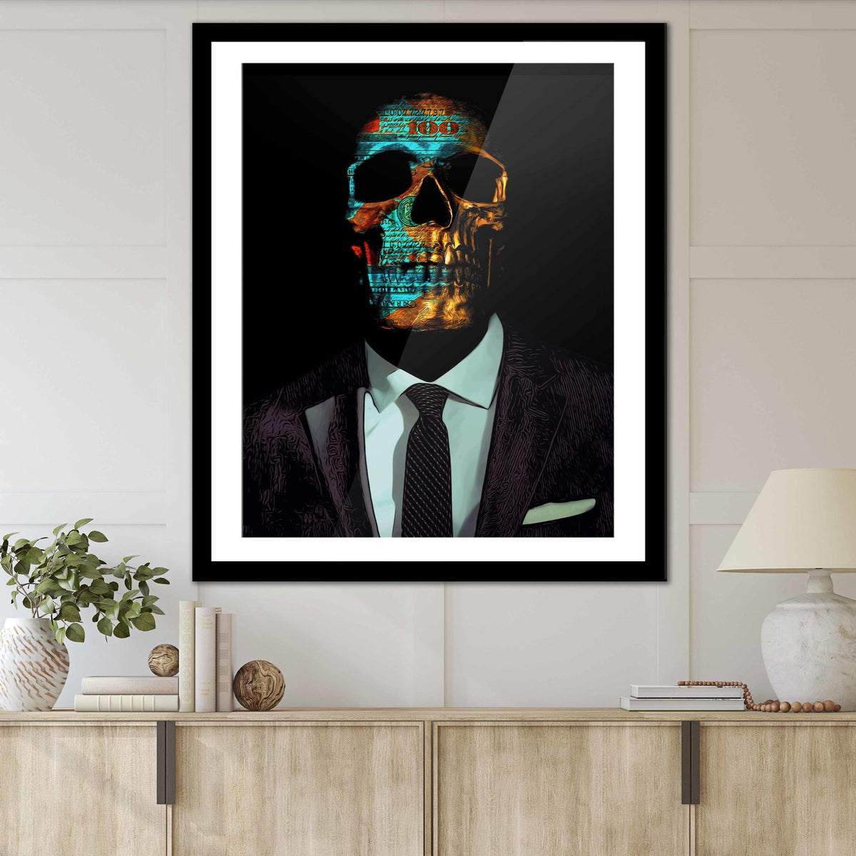 Never Stop Hustling Semi-gloss Print - Thedopeart Prints