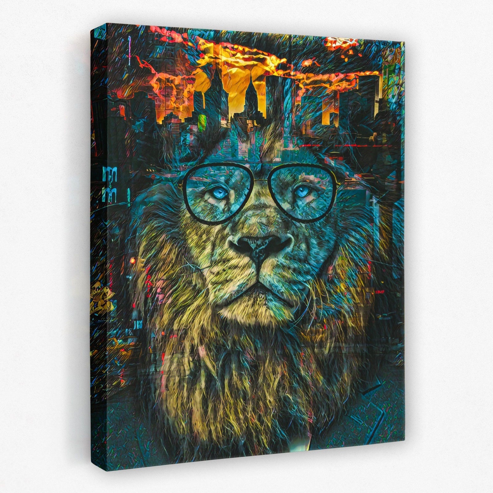 NYC Business Lion - Thedopeart Canvas