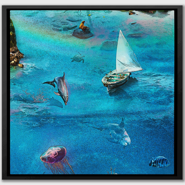 Paradise Island 3 Piece Set [B1-B3] - Thedopeart Canvas