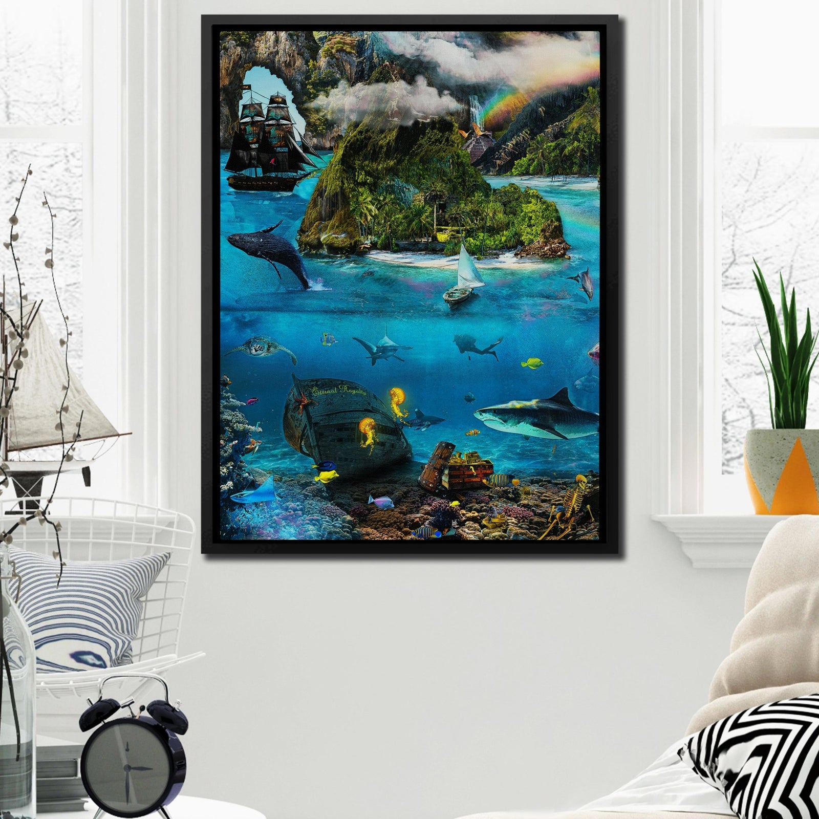 Paradise Island - Thedopeart Canvas