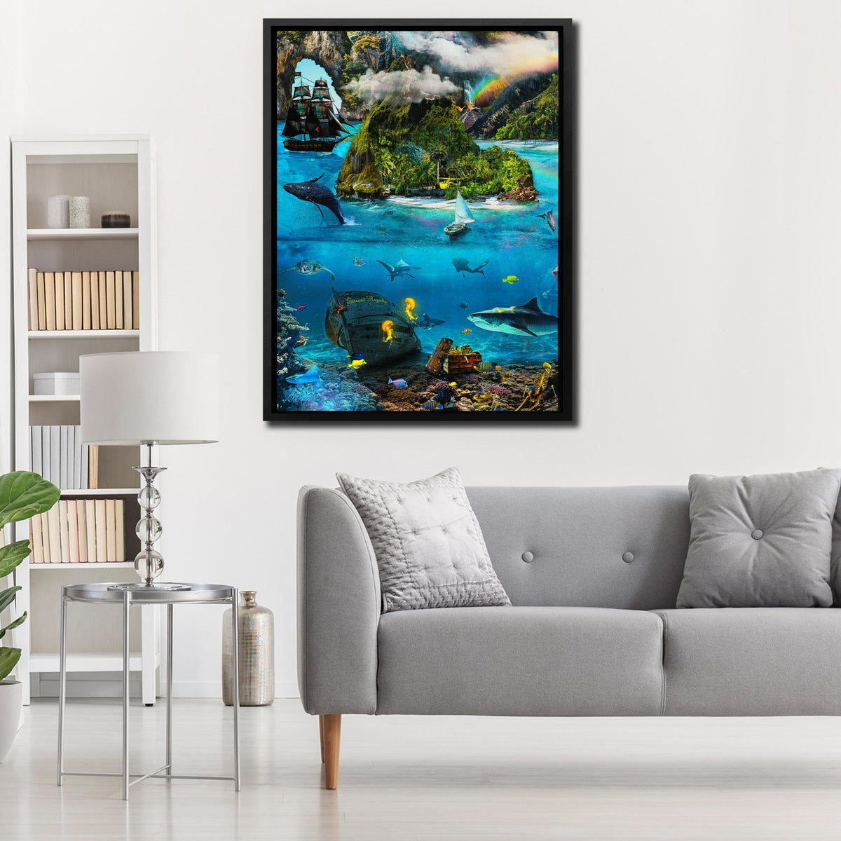 Paradise Island - Thedopeart Canvas
