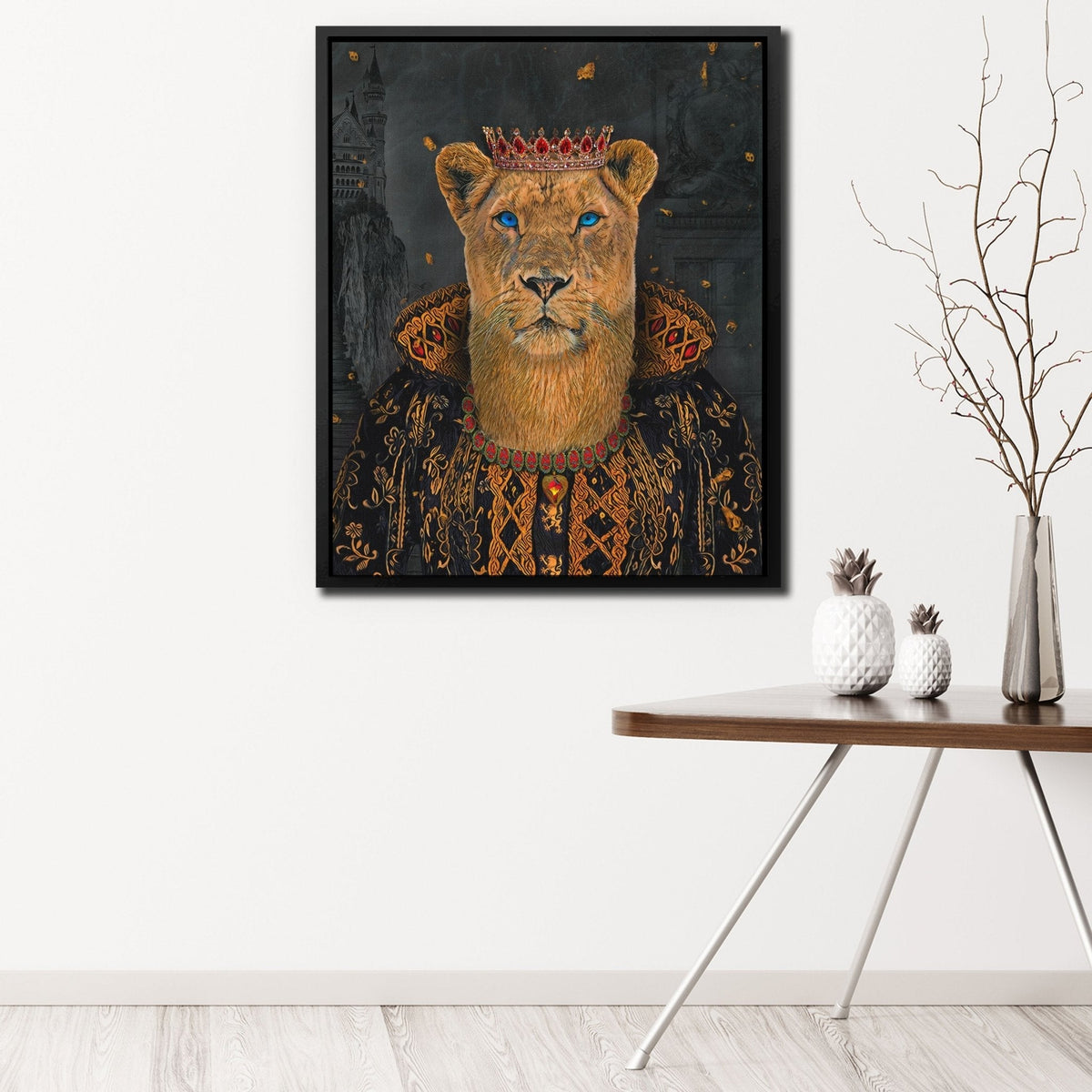 Queen of Lions - Thedopeart Canvas