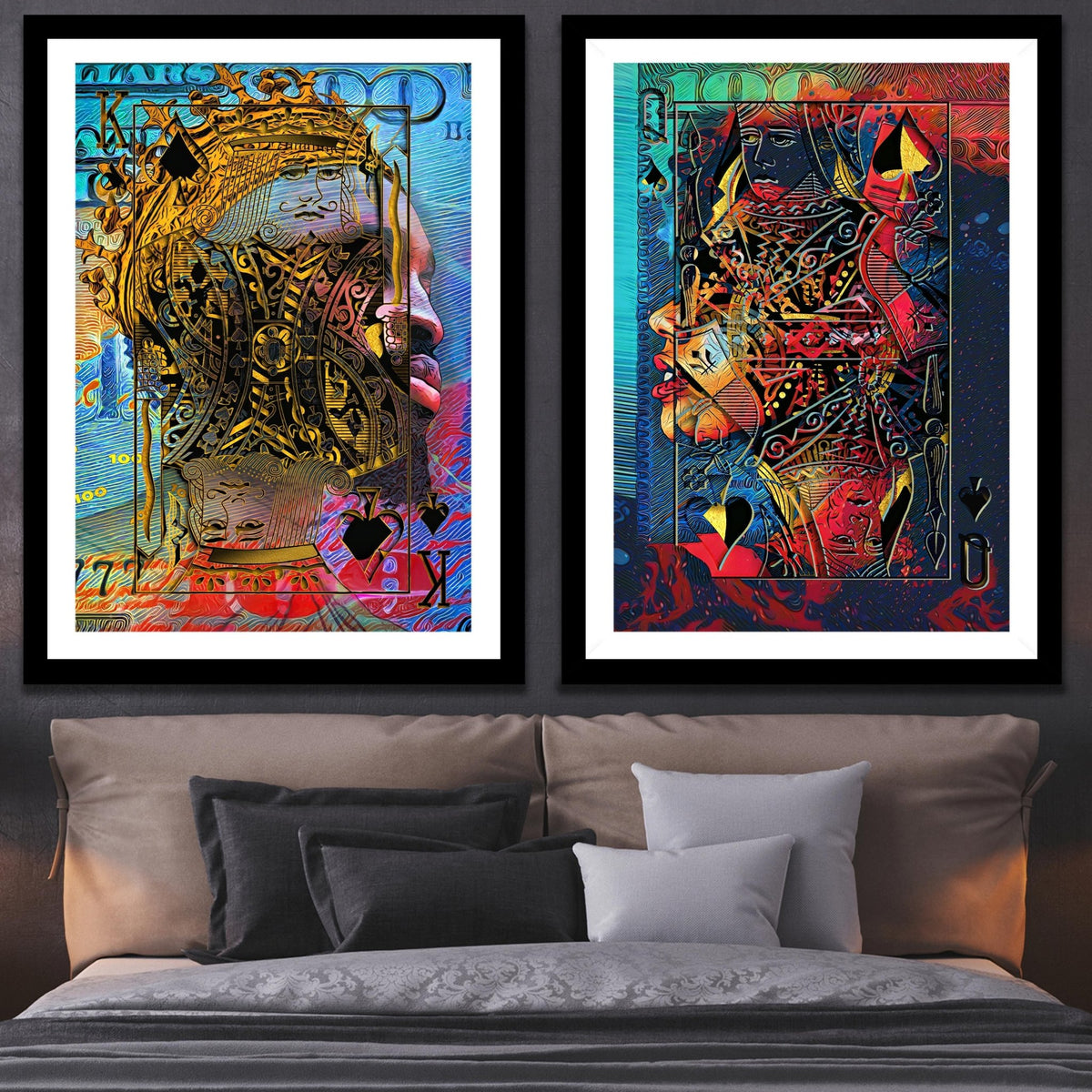 Royal Couple Semi-Gloss Prints - Thedopeart Prints