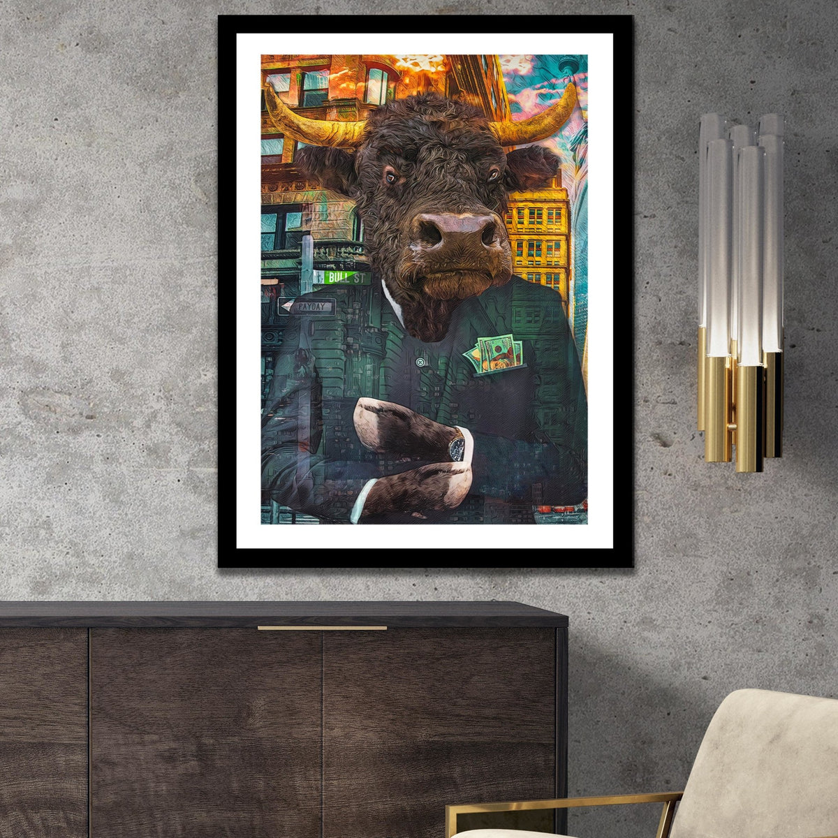 Seeing Green Semi-gloss Print - Thedopeart Prints