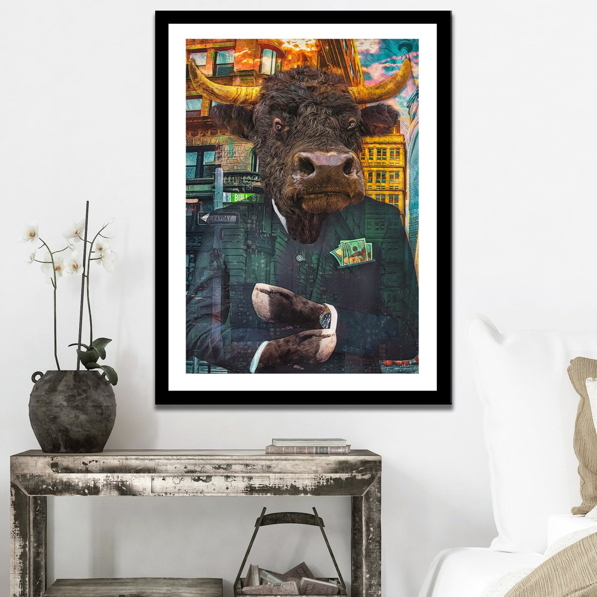 Seeing Green Semi-gloss Print - Thedopeart Prints