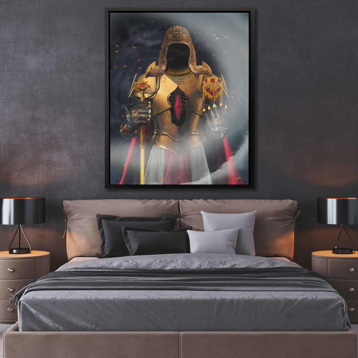 Shadow Guardian - Thedopeart Canvas