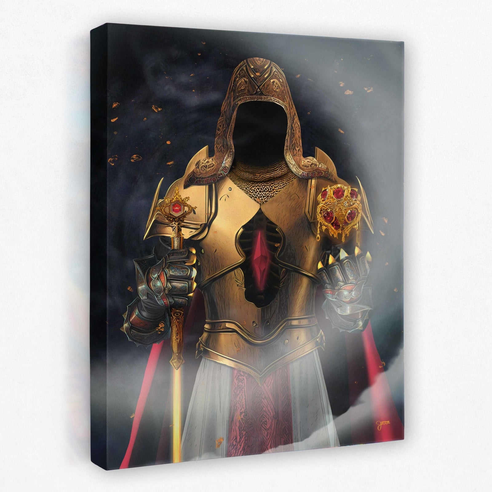 Shadow Guardian - Thedopeart Canvas