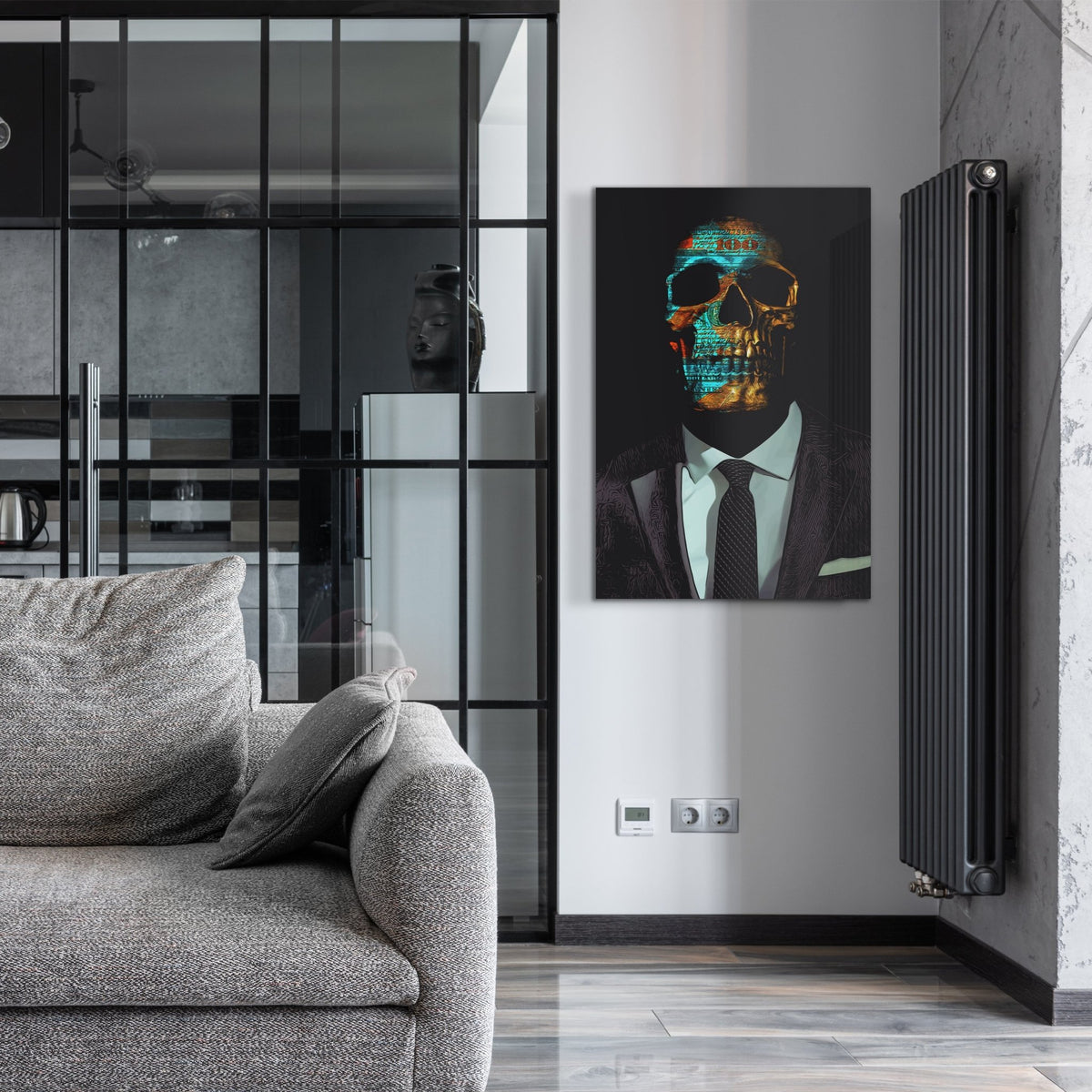 Never Stop Hustling Acrylic Print - Thedopeart Acrylic