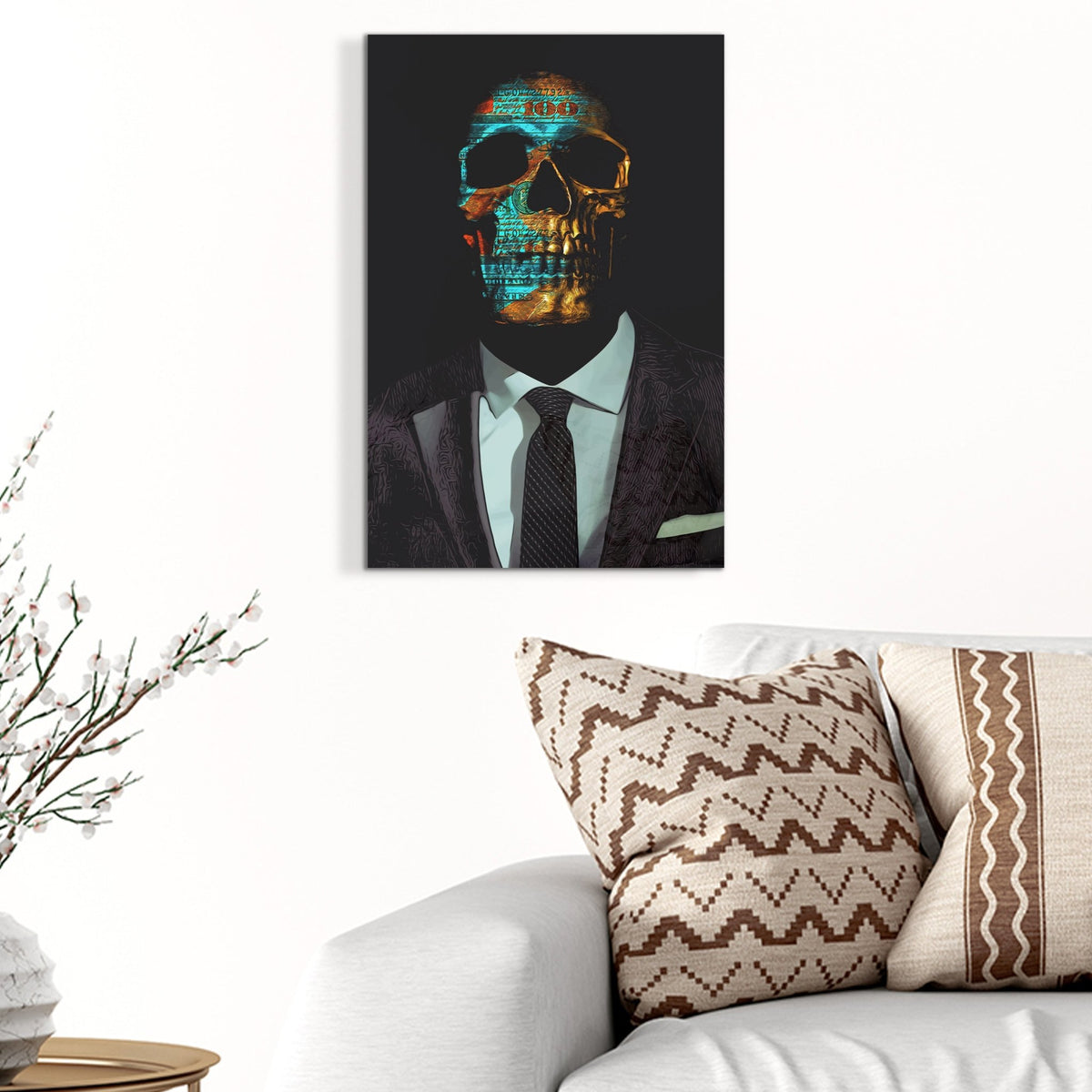 Never Stop Hustling Acrylic Print - Thedopeart Acrylic
