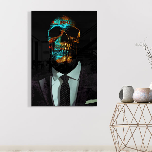 Never Stop Hustling Acrylic Print - Thedopeart Acrylic