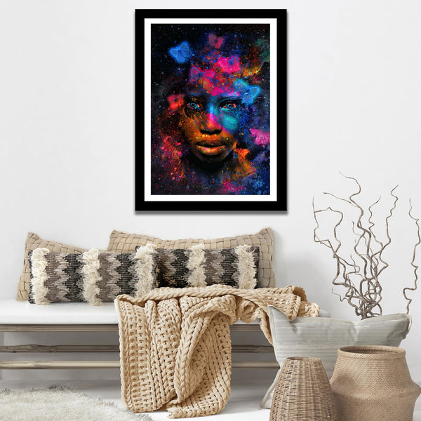 The Butterfly Effect Semi-gloss Print - Thedopeart Prints