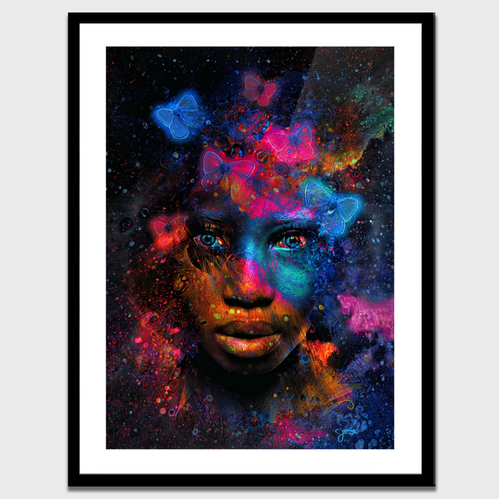 The Butterfly Effect Semi-gloss Print - Thedopeart Prints