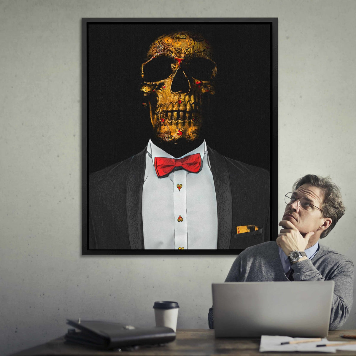 The Dealer - Thedopeart Canvas