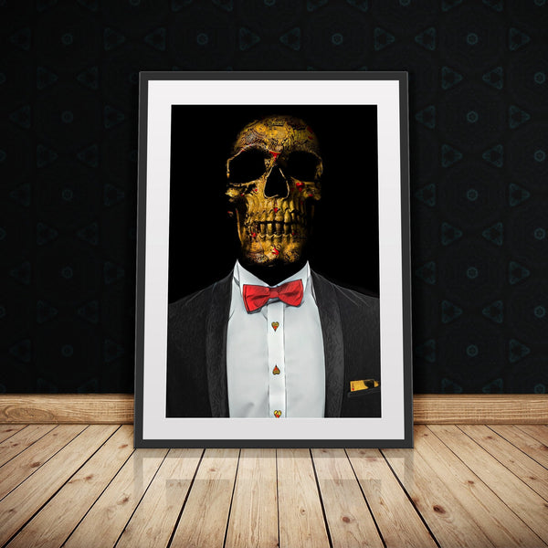 The Dealer Semi-Gloss Print - Thedopeart Prints