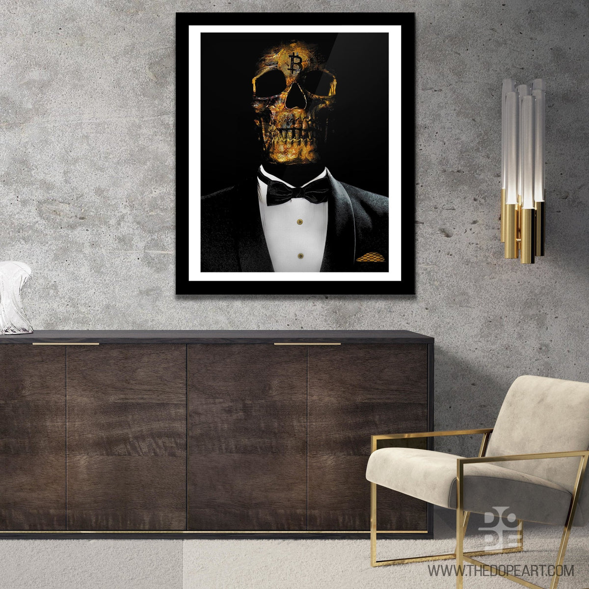The Investor Semi-gloss Print - Thedopeart Prints
