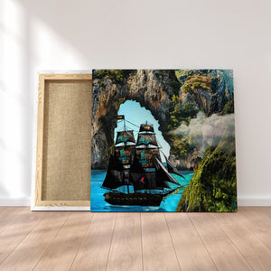 The Money Ship [A1] - Thedopeart Canvas